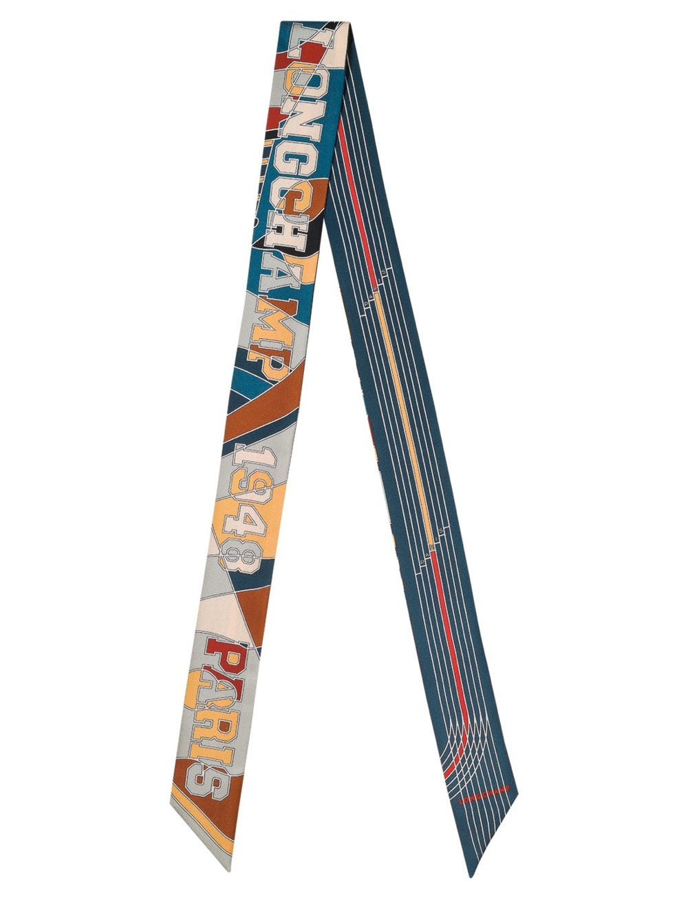 Longchamp League Headband in Ink Blue